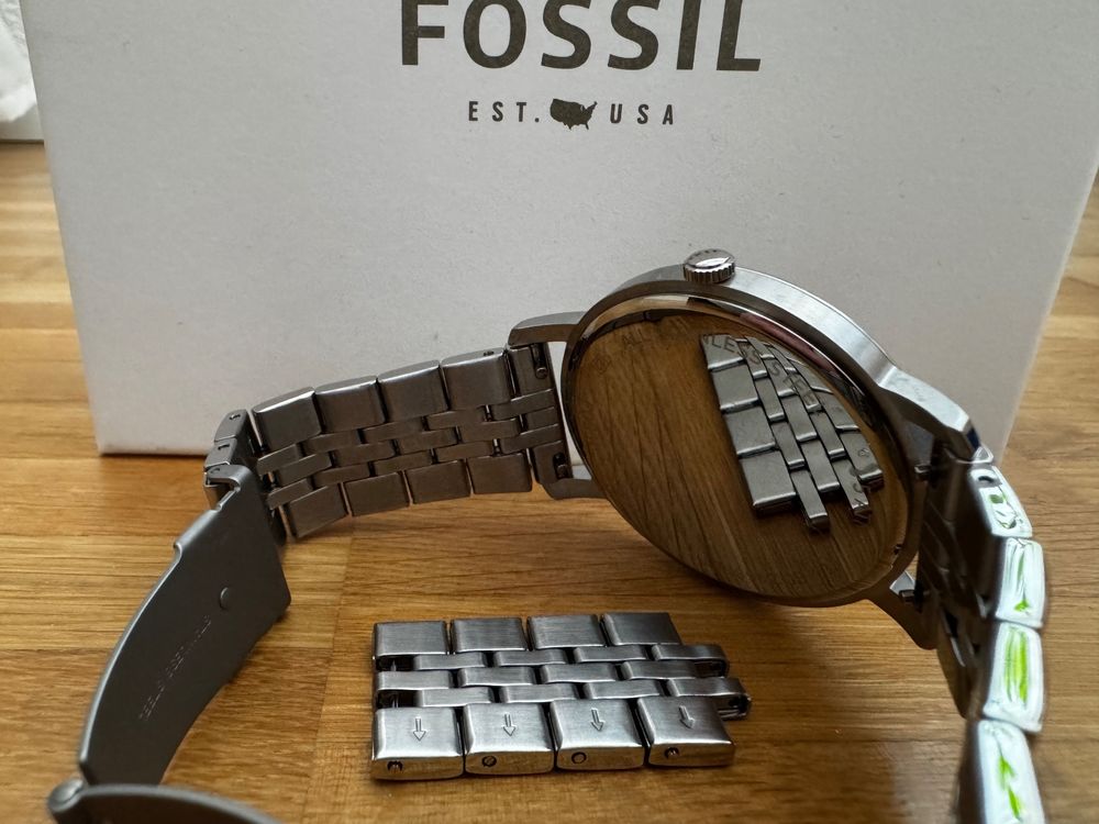 Herrenuhr Luther Chronograph Fossil Herrenuhr Braun Fossil