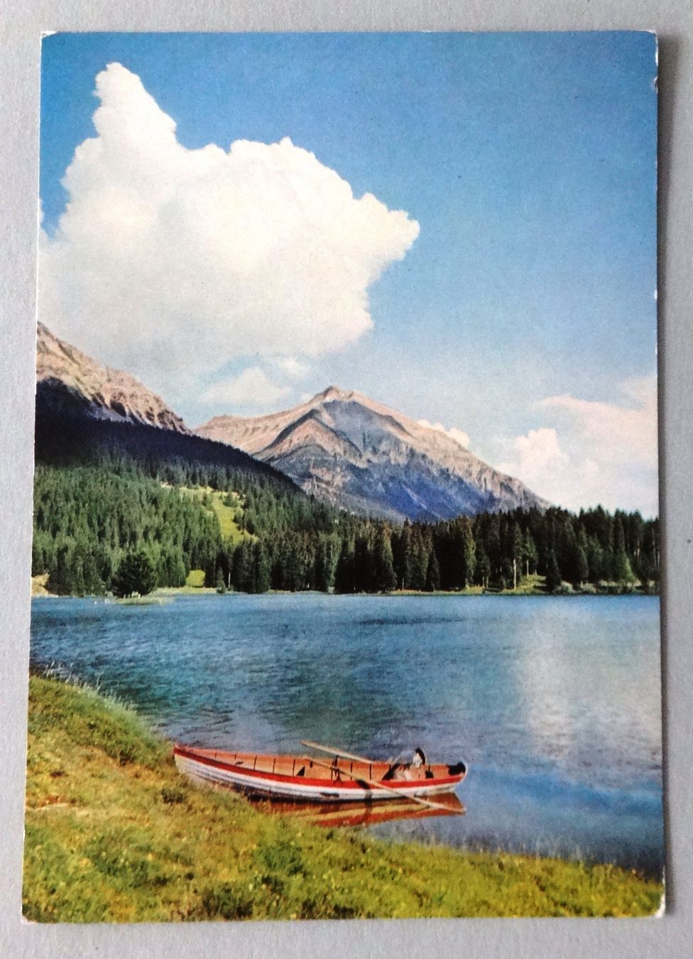 Ansichtskarten: Lenzerheide-See 1485 m ü.M. – Gebraucht aus Fétigny von Billy2miny
