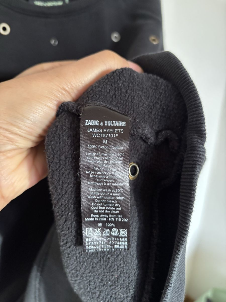 Pullover & Sweatshirts: Pull noir Zadig et Voltaire – Gebraucht aus Zürich von dam_552x 2
