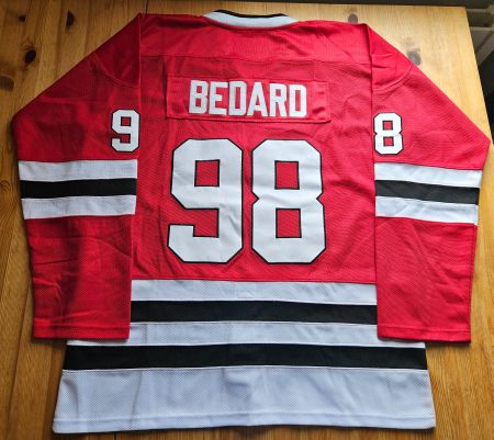 Trikot Chicago Blackhawks #98 Connor Bedard NEU Gr. XL NHL