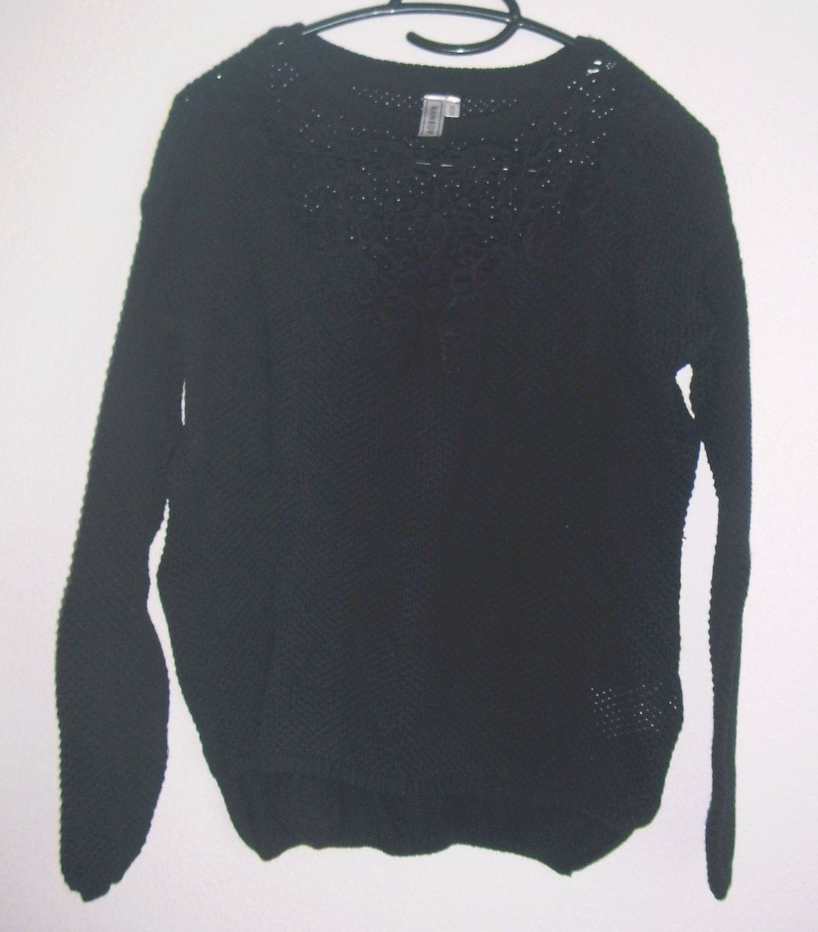 Rainbow Maglioni & Felpe: Strick-Pullover, Hellbeige oder Schwarz, Gr. 38 "RAINBOW" – Usato da Root venduto da Amone01 2