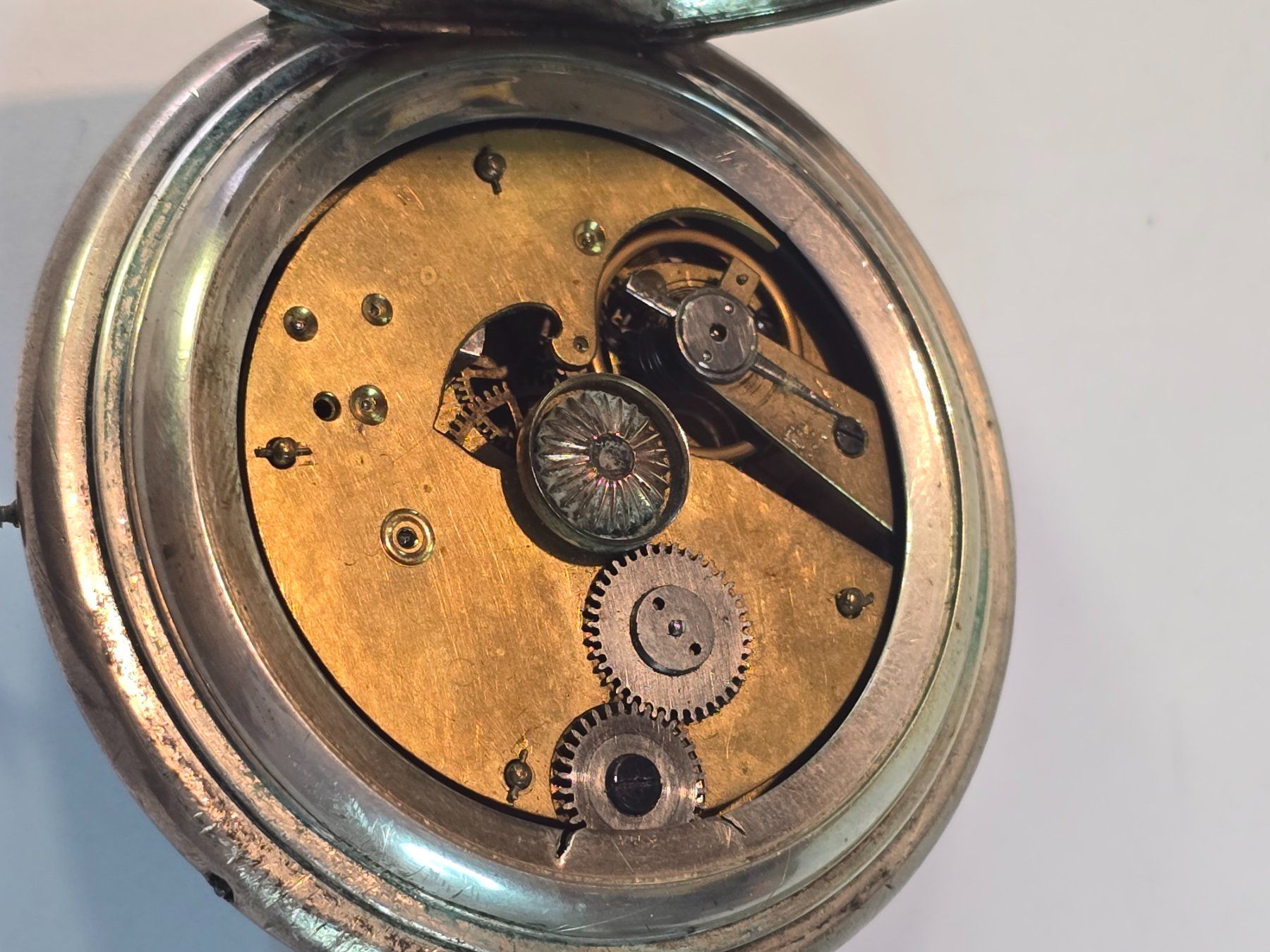 Uhren: Grosse Taschenuhr mit Wecker – Defekt aus Ennetbürgen von 50shafali53 3