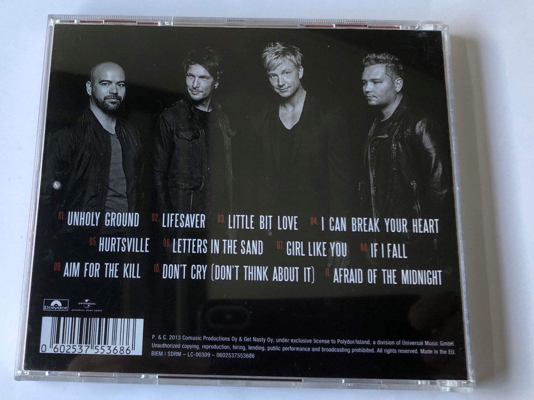 CD: Sunrise Avenu - Unholy Ground – Usato da Oberried Brienz venduto da Chyara 1