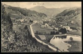 AK Fischenthal, Ortsansicht mit Hörnli