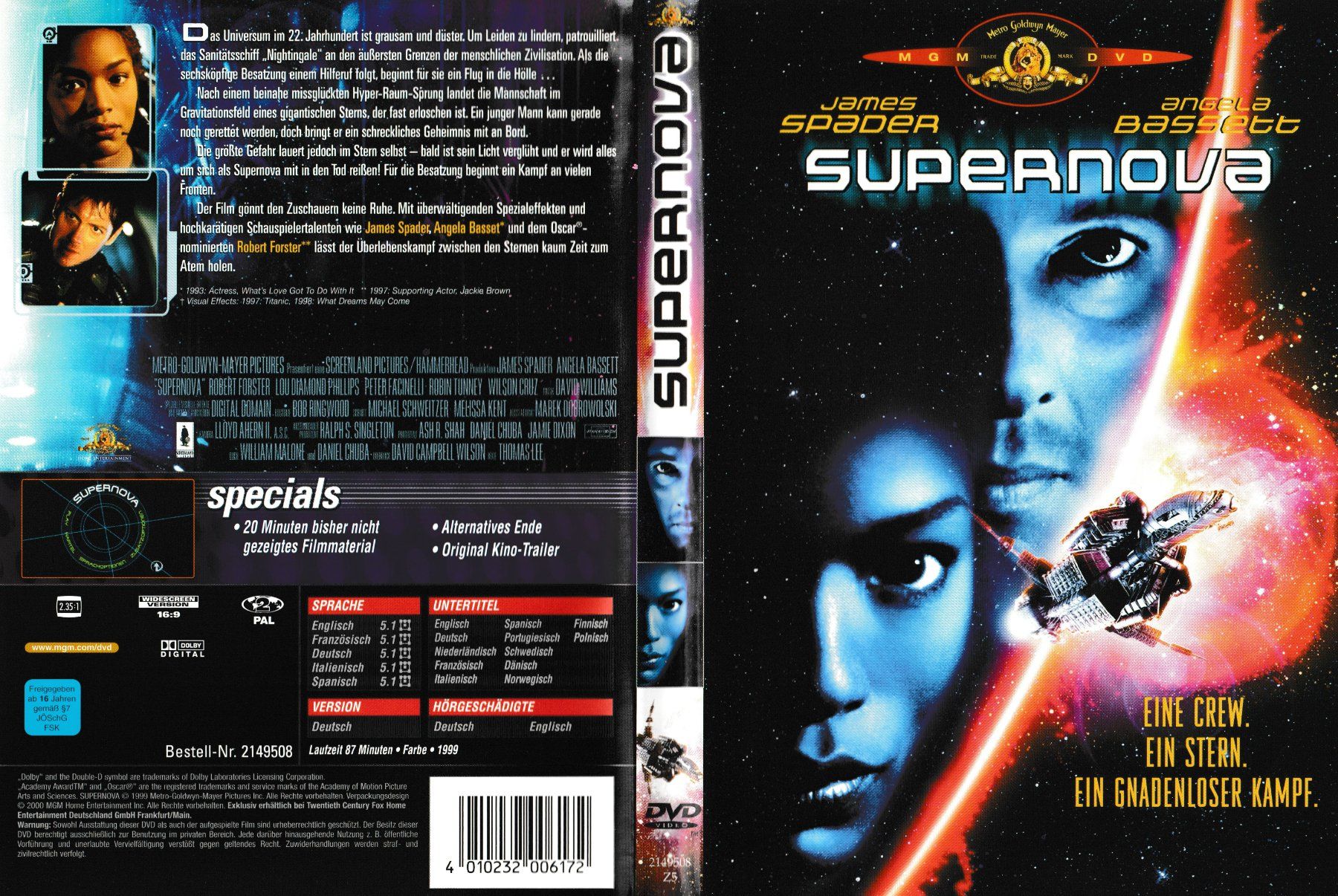 Tous les DVDs: DVD - Supernova – D'occasion à Langnau am Albis par MediaRescuerKeLoX