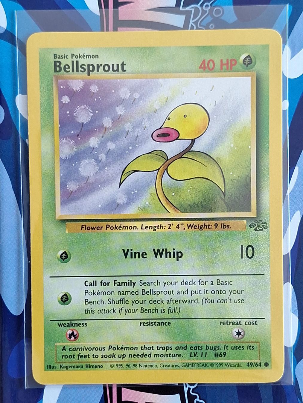 Pokémon Carte collezionabili: Bellsprout - Knofensa - Base Set - Basis Set - Unlimited – Usato da Altstätten SG venduto da GGsGameshop