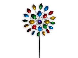 Windrad Metall Konfetti 168cm D: 50.5cm