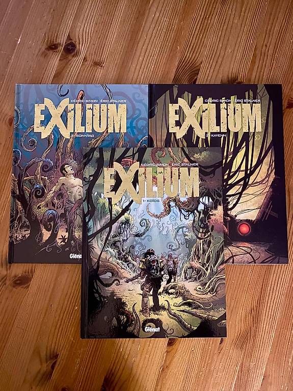 BD: Vends BD Exilium 3 Volumes – D'occasion à St-Blaise par PierreAndreS