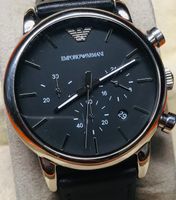 EMPORIO ARMANI Chronograph Herrenuhr ( Neupreis : 325 CHF )