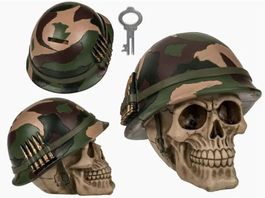 Sparkasse - Spardose - Totenkopf