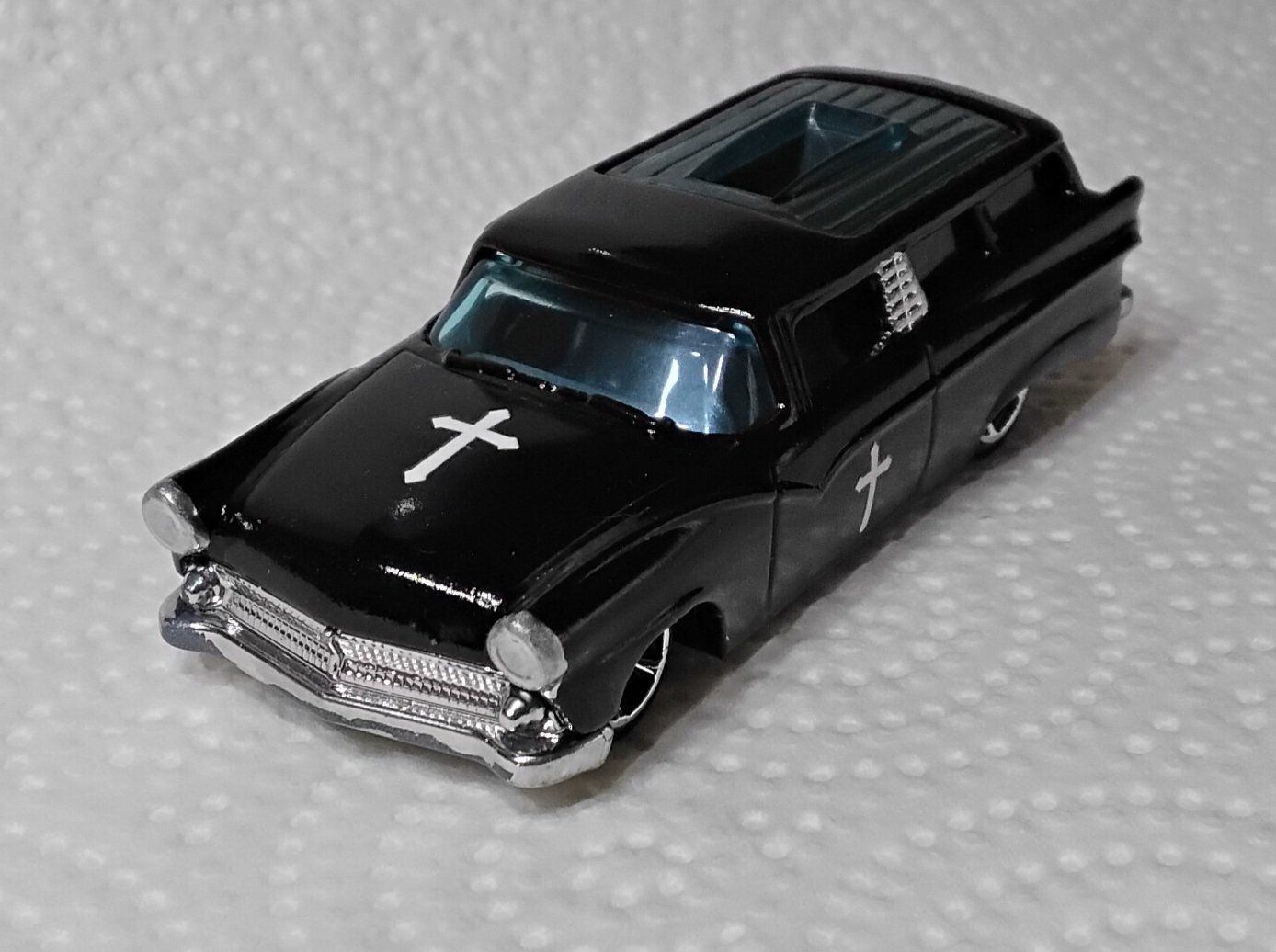 Modellautos: Leichenwagen/ hearse, Gothic, 1/64 Unikat Modell – Neu (gemäss Beschreibung) aus Pfyn von Wildwilli 3