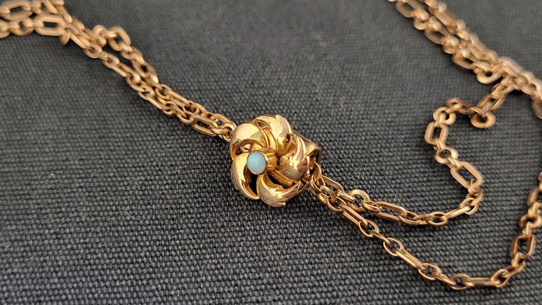 Autres accessoires pour montres: Uhren-Kette mit Anhängern und Schieber – D'occasion à Basel par spinne02 5