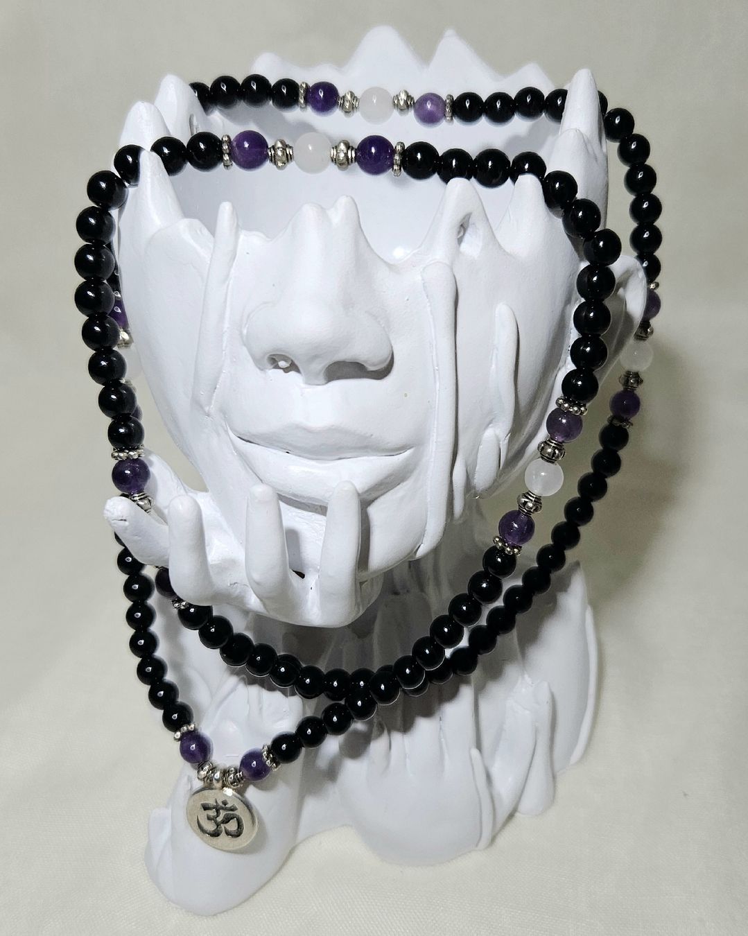 Bracciali & Braccialetti: 108 Mala Perlen OM Armk. - Spendenaktion – Nuovo (secondo la descrizione) da Unterkulm venduto da Nachtigall 5