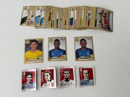 Panini Russia 2018 Gold 105 images et 4 coca cola