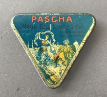 Blechdose PASCHA, antik