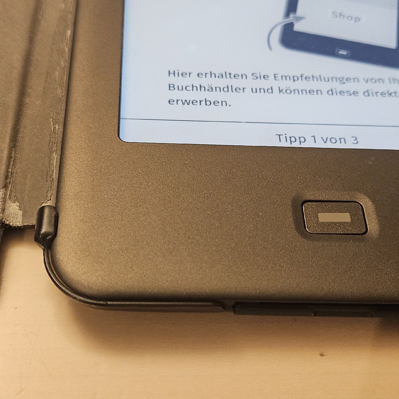 Tolino Tablet PC: Tolino E-Reader mit Schutzhülle, Shine – Gebraucht aus Wettingen von Christianv 7