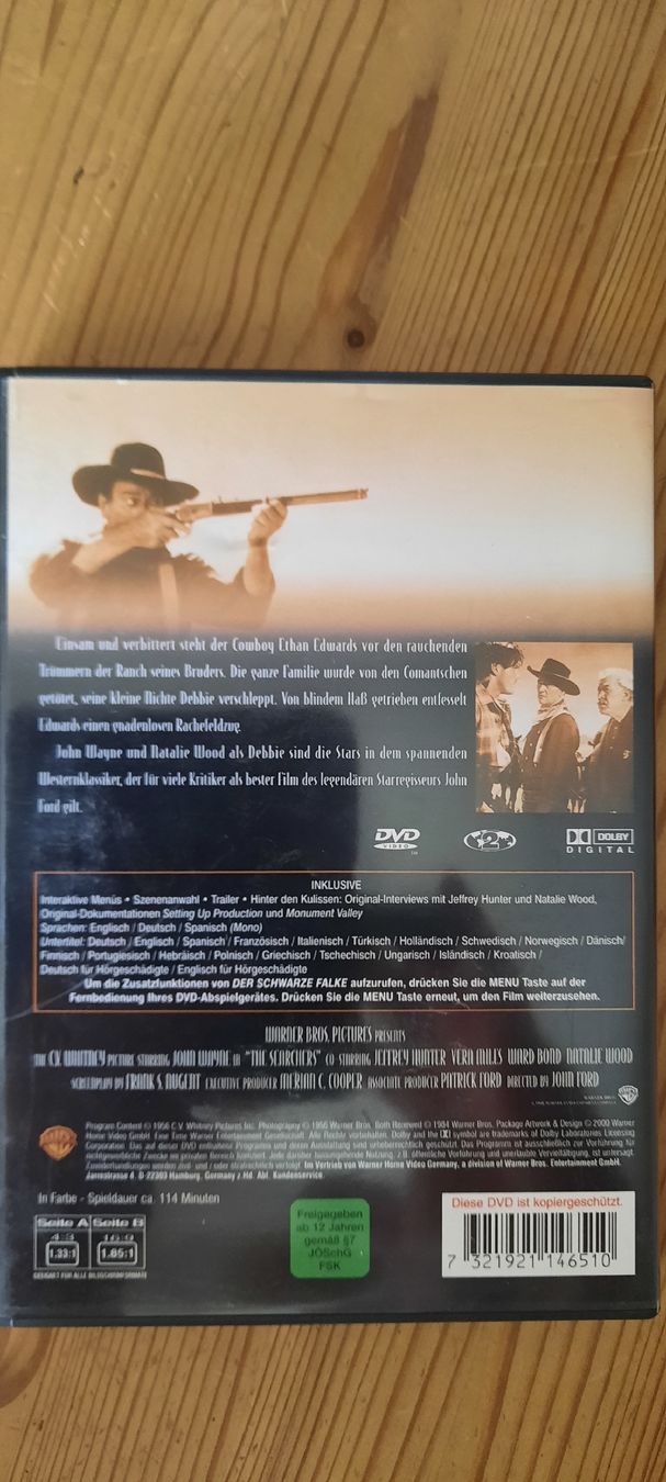 Alle DVDs: DVD Der Schwarze Falke John Wayne Western – Gebraucht aus Konolfingen von the_5fqm 1