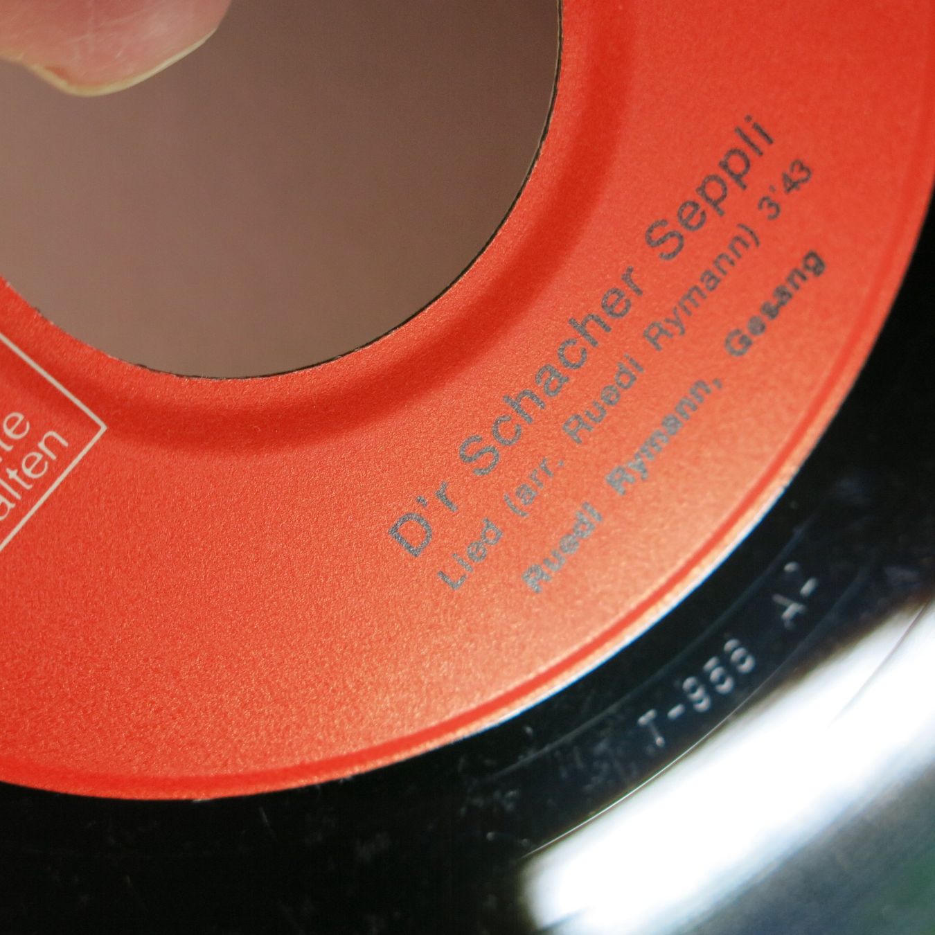 Dischi in vinile: Vinyl-Single 7" Ruedi Rymann – Usato da Bözen venduto da Keramik22 6