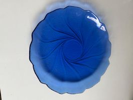 Vintage Glasschale  - Durchmesser ca. 24 cm