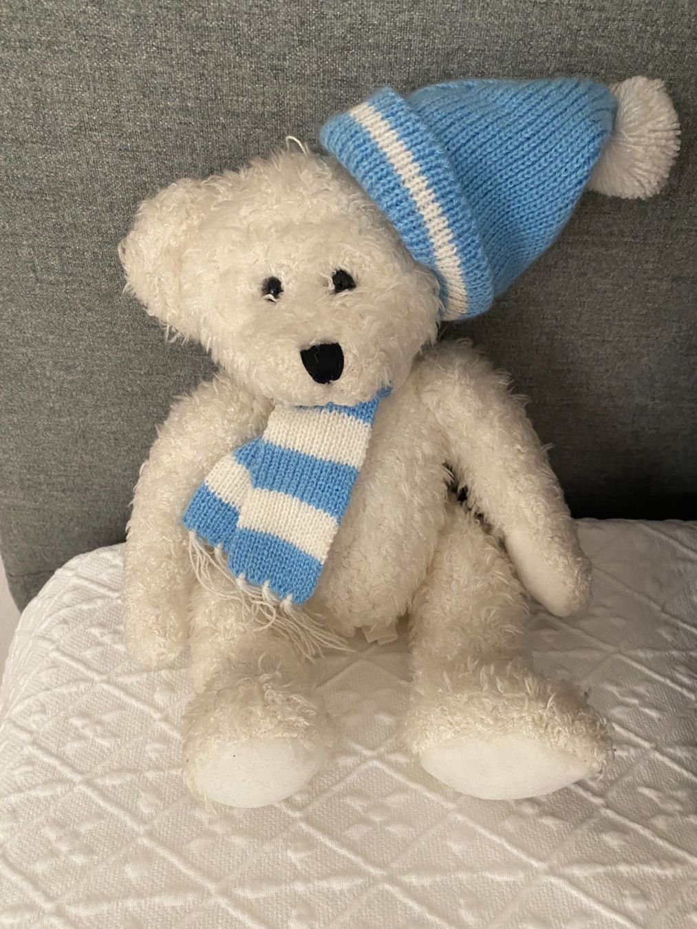 Giocattoli: Teddybär mit Wintermütze und Schal – Usato da Unterterzen venduto da bac_287t 4