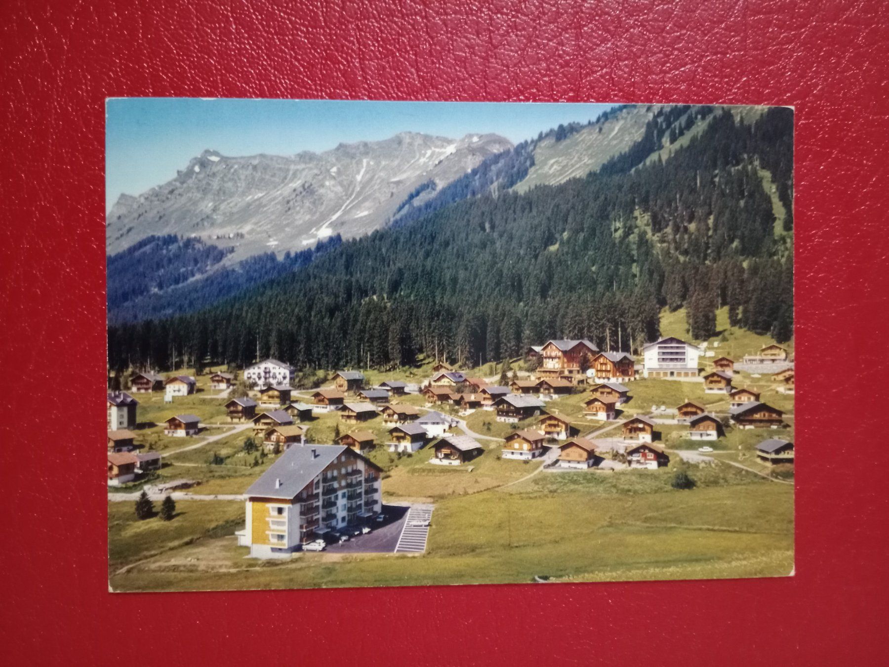Cartoline postali: Morgins Wallis Gesamtansicht 1972 – Usato da Küttigen venduto da Melisch1000