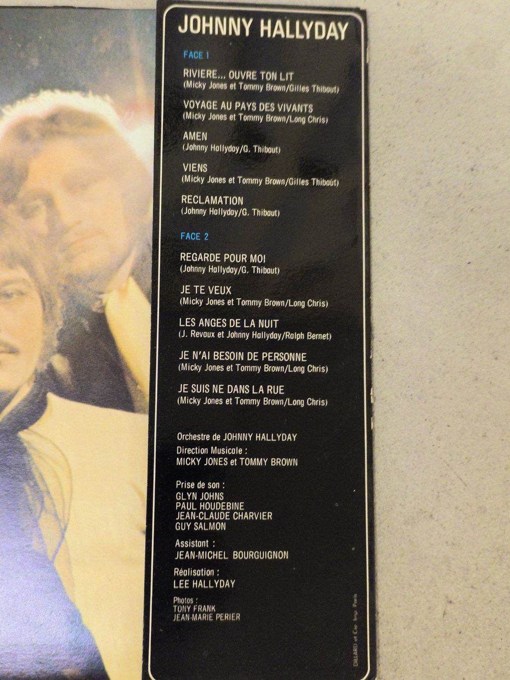 Schallplatten: Johnny Hallyday - Rivière... Ouvre Ton Lit LP – Gebraucht aus Zürich von danihell 2
