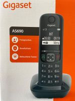 Schnurlostelefon Gigaset AS690 schwarz neu gem. Beschreibung