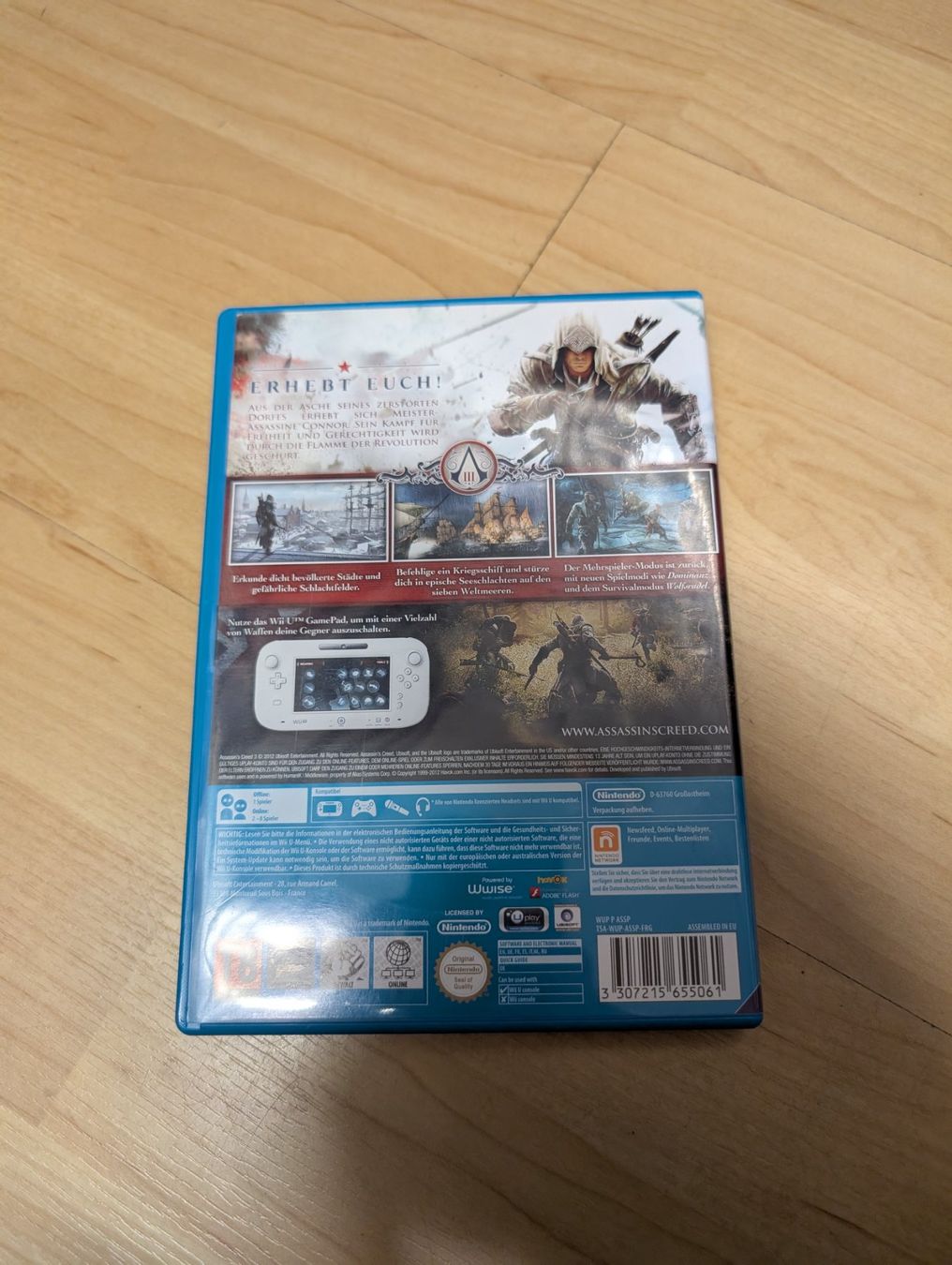 Giochi: Assassin's Creed III Nintendo Wii u – Usato da Giubiasco venduto da Ticinerd 1