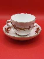 Meissen Tasse mit Untertasse Drachenmuster guter Zustand