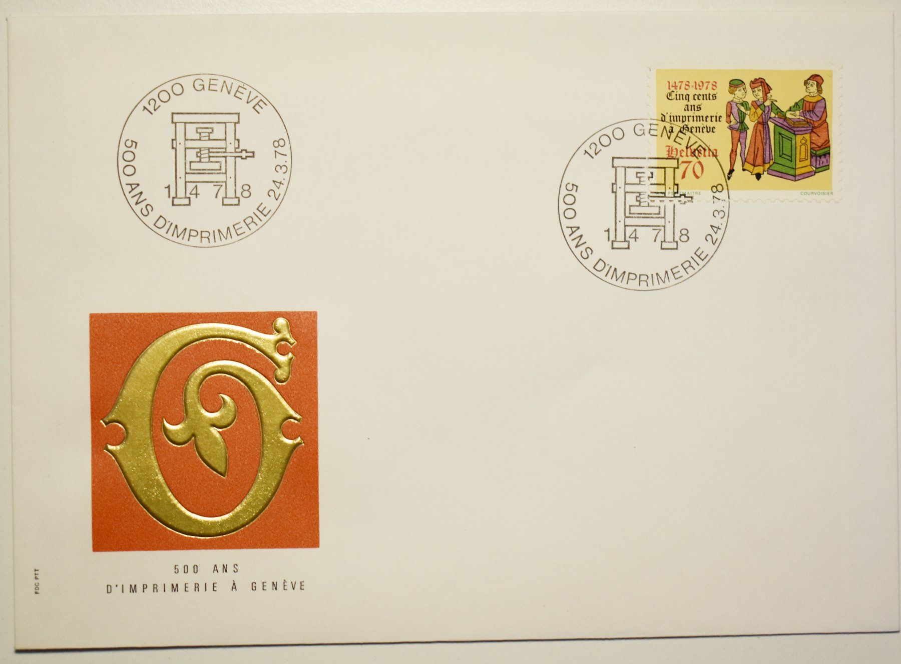 Couverts & Versandtaschen: Envellopes commémoratives – Gebraucht aus Petit-Lancy von Pimose 3