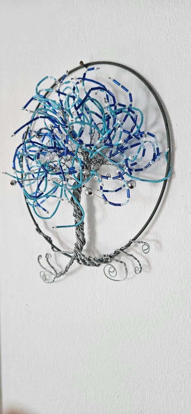 Tutte le decorazioni: "Baum des Lebens" Handmade super Geschenk ORIGINAL – Usato da Uttwil venduto da TG-Lupa 2