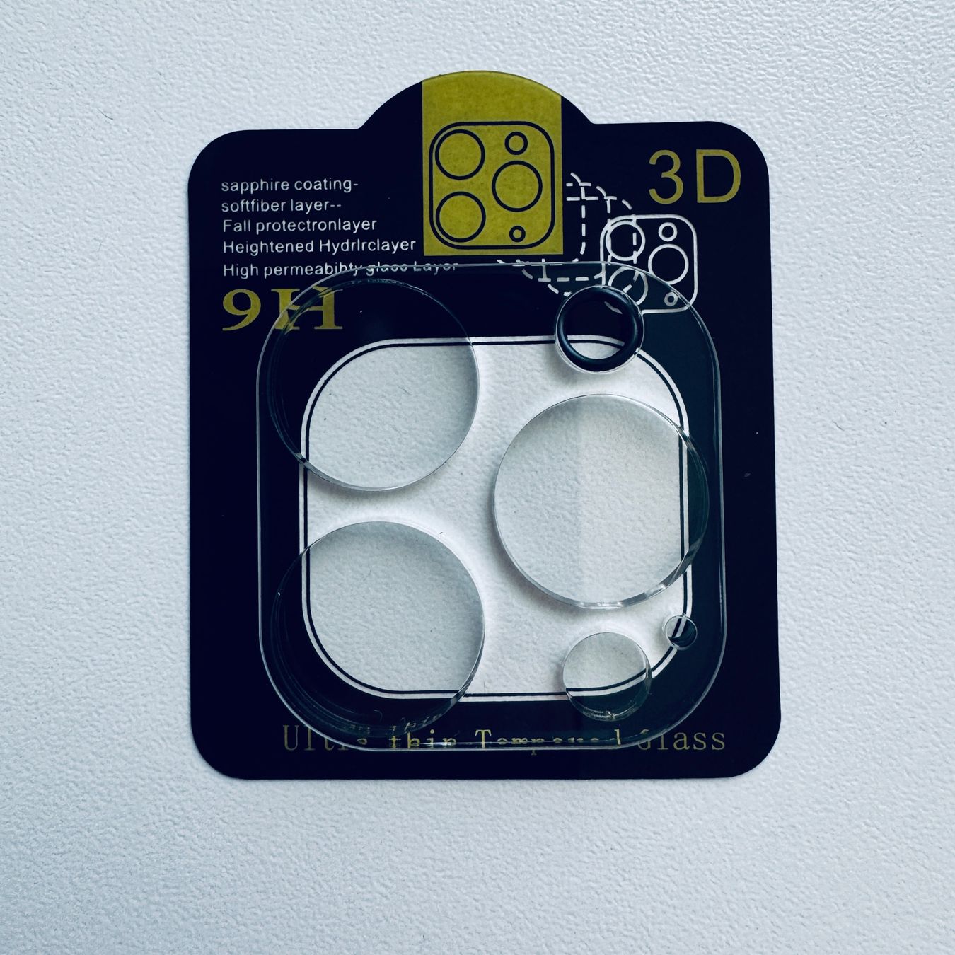 Panzerglass Cover & Protezioni schermo: iPhone 16 Pro / 16 Pro Max Kamera Schutz Panzerglas HD 9H 3D – Nuovo (secondo la descrizione) da Basel venduto da MY.AIRPODS.SHOP 1