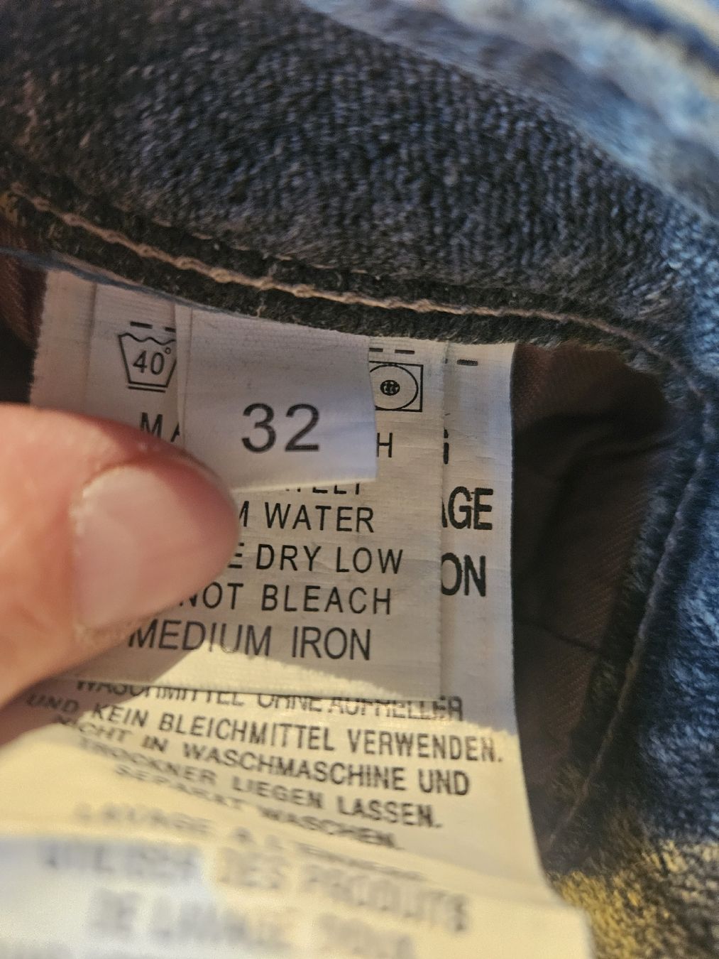 Jeans: Neue Driver Jeans Grösse 32 – Nuovo e nell'imballaggio originale da Spiez venduto da ann_y7bb 1