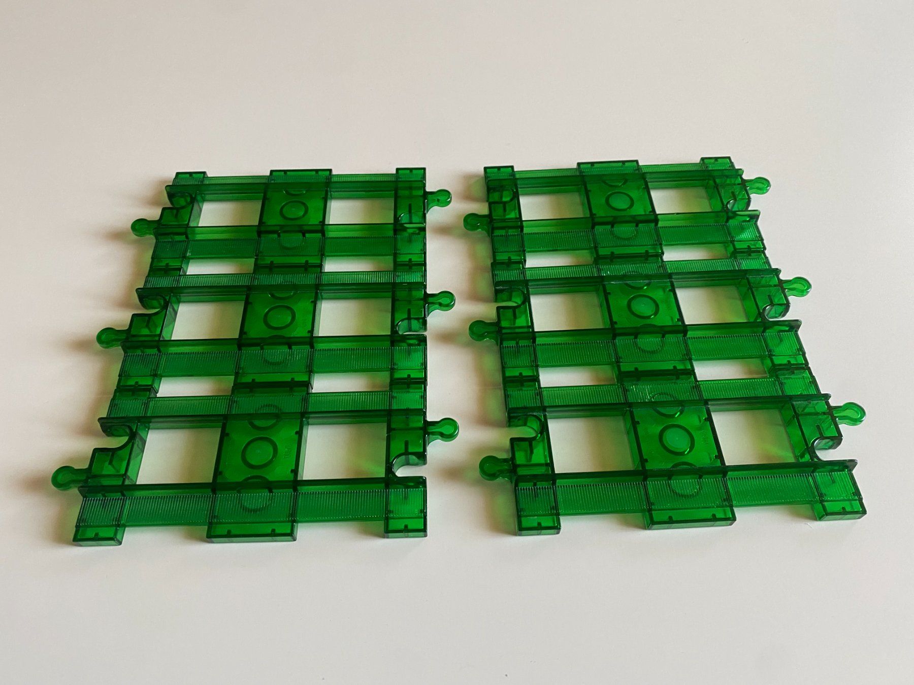 Lego Giocattoli: LEGO - 6 - TRANSPARENTE - GERADE - DUPLO - GERADE - SCHIENEN – Usato da Gelterkinden venduto da ajdt4
