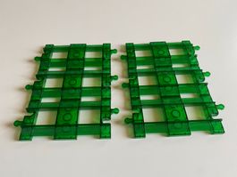 LEGO - 6 - TRANSPARENTE - GERADE - DUPLO - GERADE - SCHIENEN