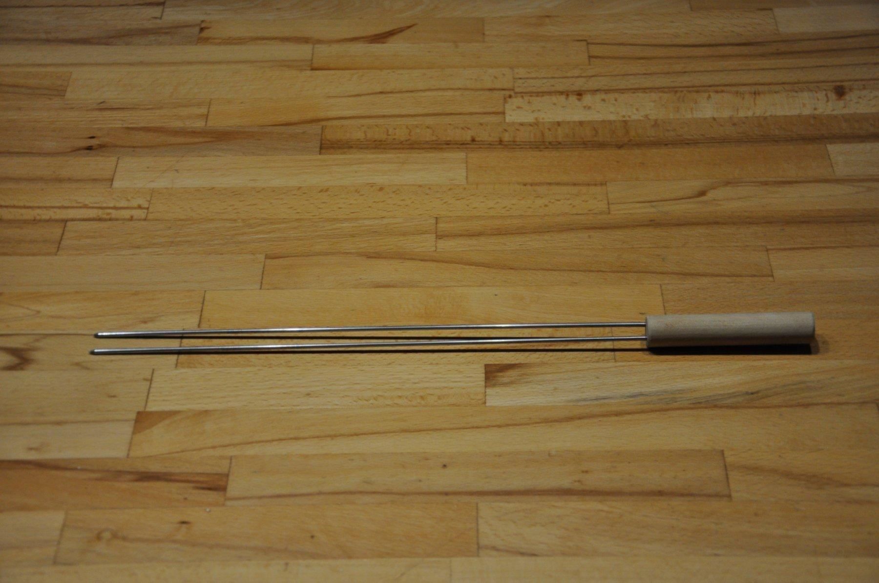 Accessori per grill: Spiess Metergrill mit Holzgriff – Nuovo (secondo la descrizione) da Wuppenau venduto da patrick-buehler 3