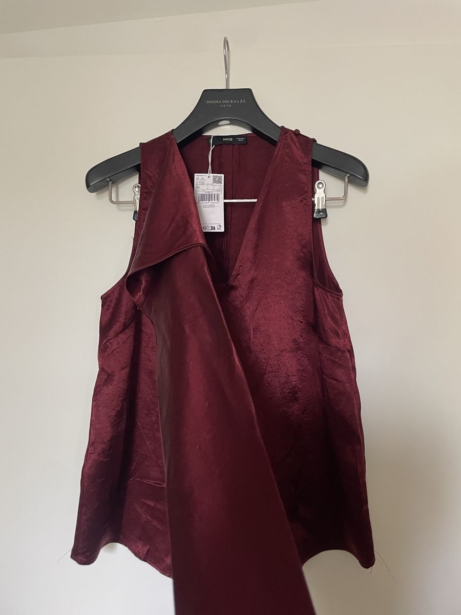 Mango Top: Top/Blouse Mango en Viscose  – Nuovo e nell'imballaggio originale da Vevey venduto da ali_qc7f 2