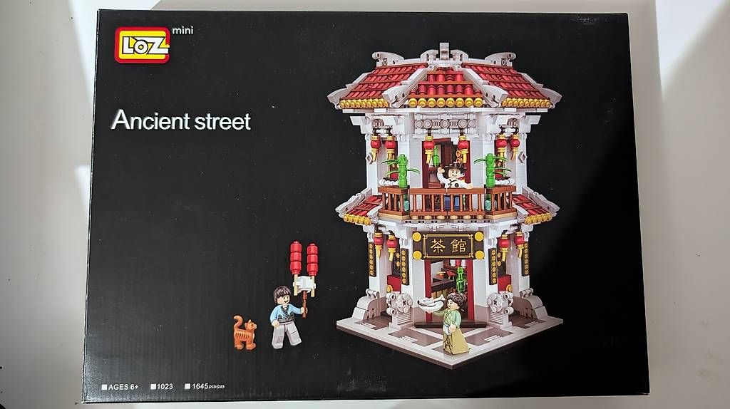 Giocattoli:  LOZ mini: Ancient Street: Teehaus – Usato da Muri AG venduto da Wedix