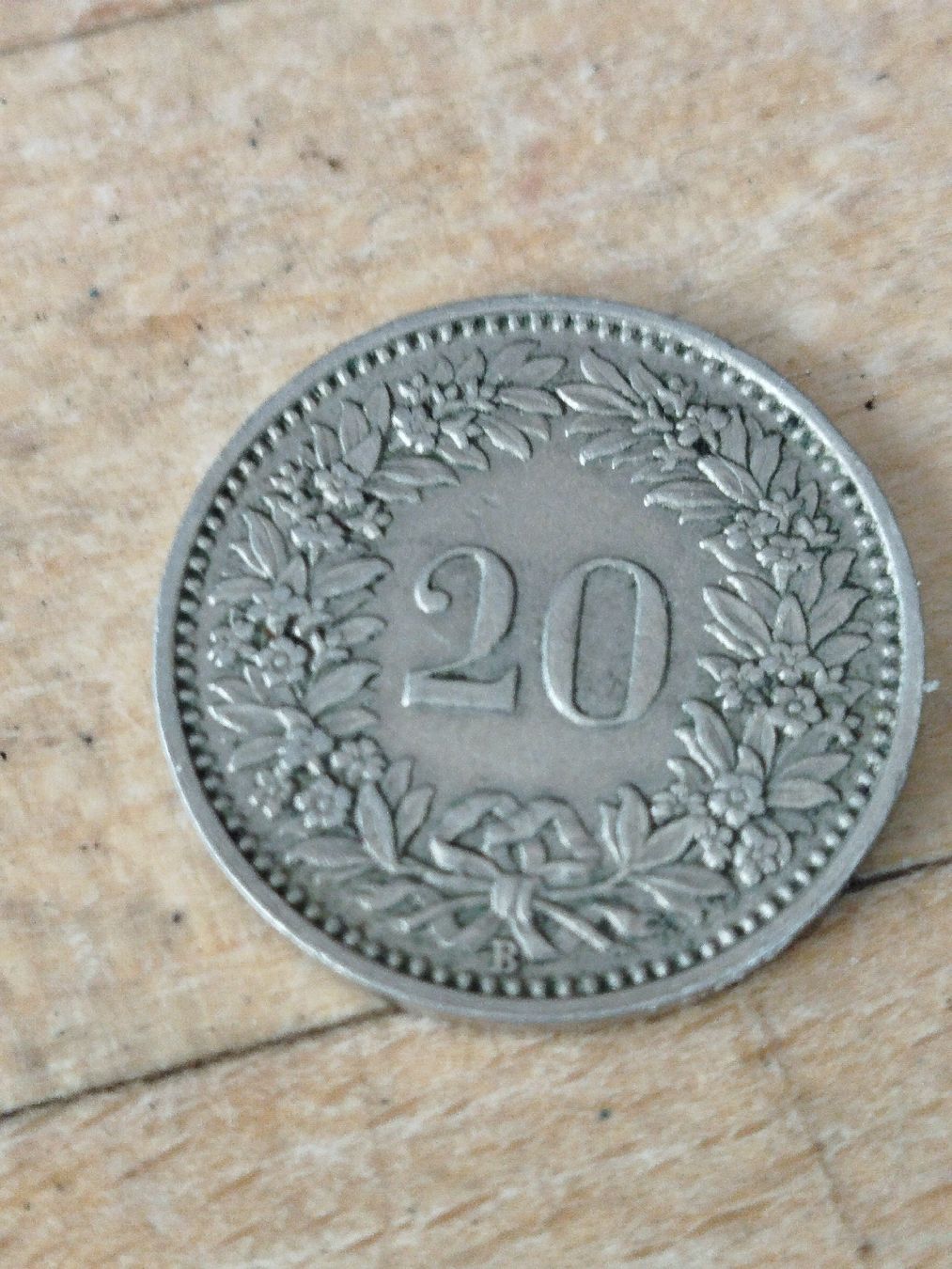 Tutti le monete: pièce 20 centimes suisse 1950 – Usato da Châtel St Denis venduto da Magil71 1