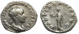 GORDIAN III AR Antoninianus (238-239 AD)