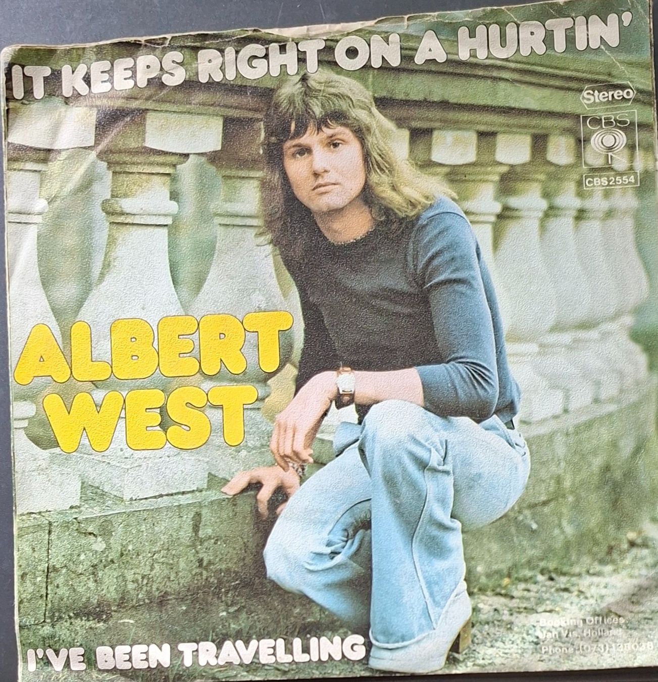 Dischi in vinile: Vinyl Single Albert West - It Keeps Right On A Hurtin' – Usato da Langenthal venduto da Modo39