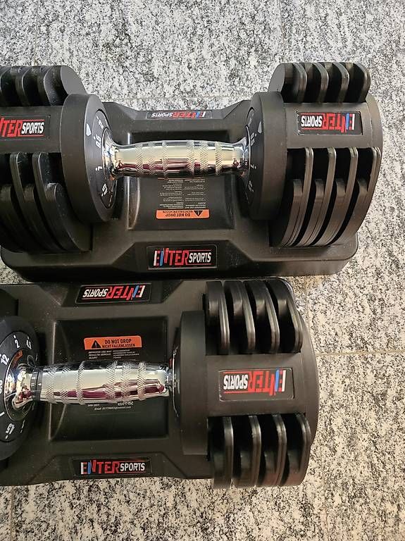 Manubri & Pesi: Adjustable Dumbbells x2 (2-12kg) – Usato da Aldesago venduto da ham_7cjk 3