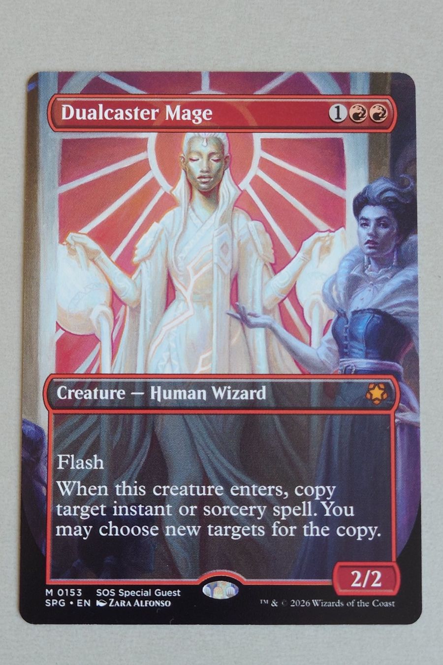 Magic The Gathering Carte collezionabili: Mtg, Dualcaster Mage M0153 – Usato da Elsau venduto da majeerdi
