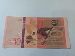 10 São Tomé and Príncipe dobras (STN),delivery enf October