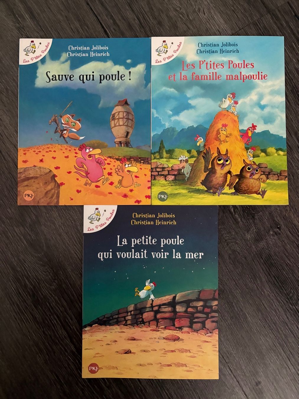 Fumetti: Les P'tites Poules - 3 livres – Nuovo (secondo la descrizione) da La Plaine venduto da Biliblue