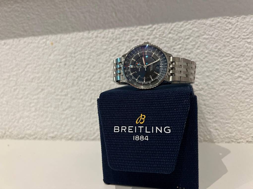 Orologi: Breitling Navitimer GMT 41, Automatikuhr, Neu! – Usato da Arbon venduto da STEFF.1 3