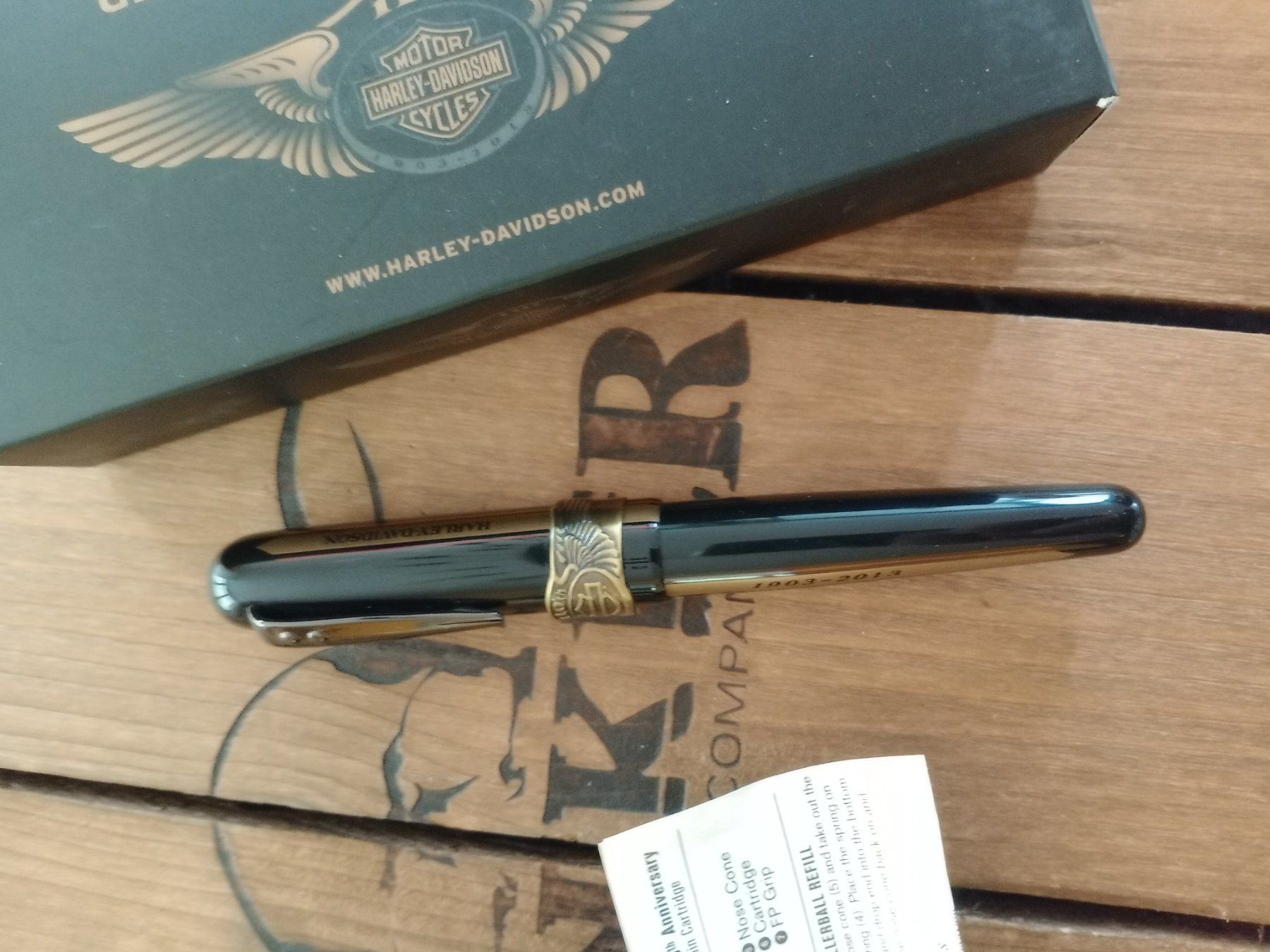 Harley-Davidson Penna & Evidenziatori: Harley-Davidson 110th Anniversary Rollerball Limited – Nuovo e nell'imballaggio originale da Waldenburg venduto da Wild_Thing_II 4