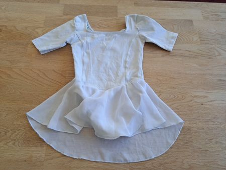Intermezzo Ballett-Trikot mit Rock, Gr. 110/116, Weiss