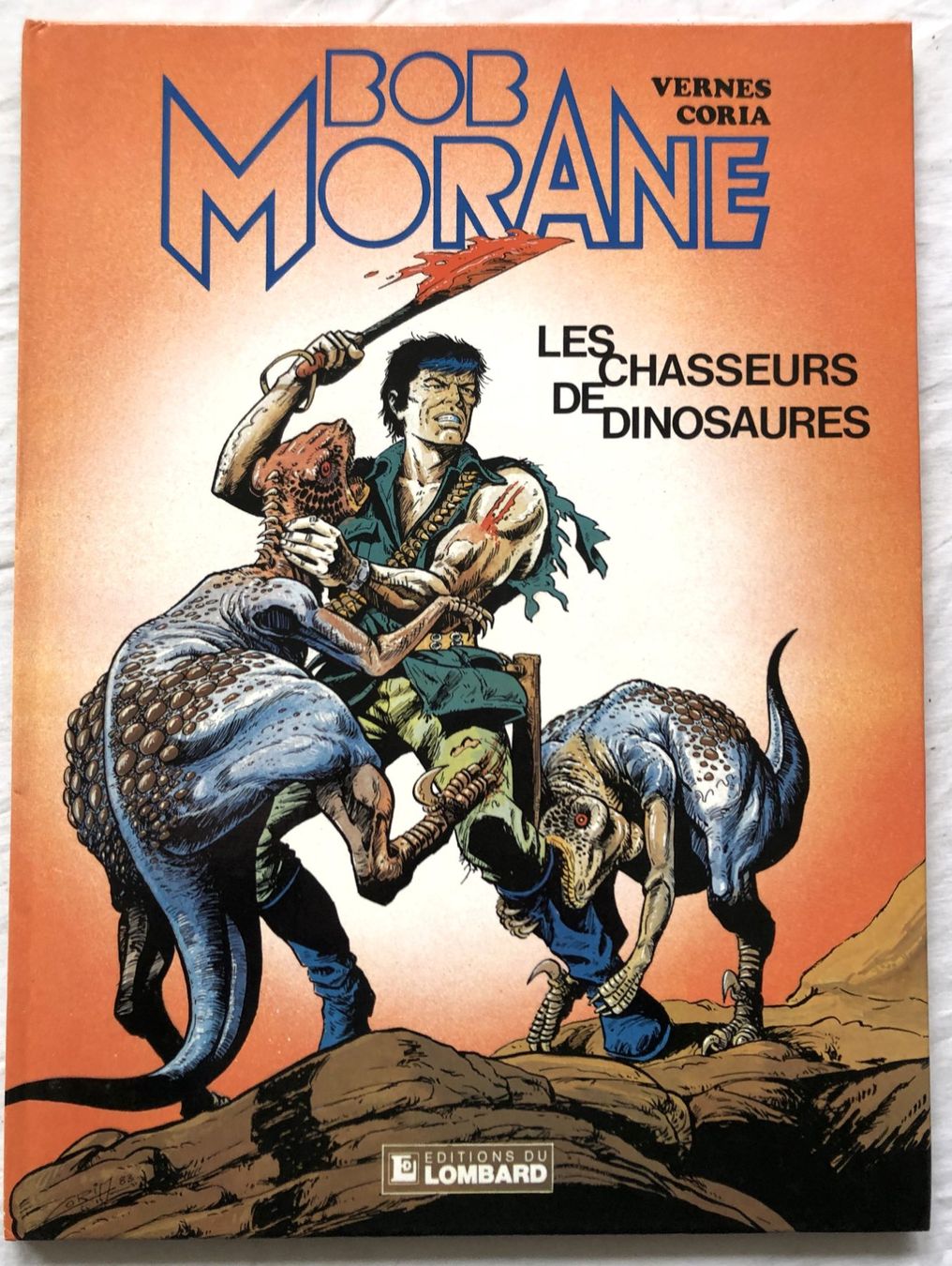 Fumetti: BOB MORANE - LES CHASSEURS DE DINOSAURES - EO – Usato da Schaffhausen venduto da durruti