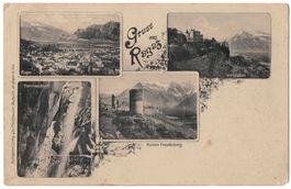 Gruss aus Ragaz, gelaufen 1907